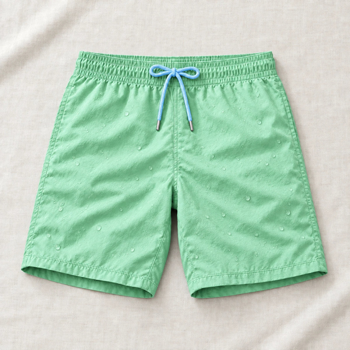 Shift Blue to Green swim shorts, warmed up (green)
